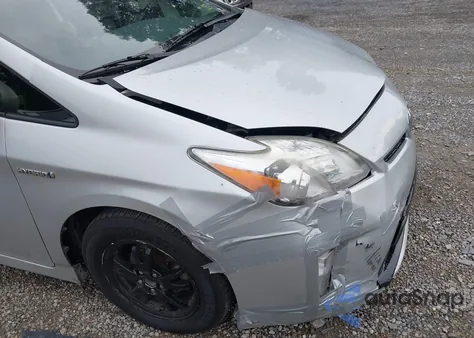 2012 Toyota Prius Two из США, поврежденный, VIN JTDKN3DUXC1513425